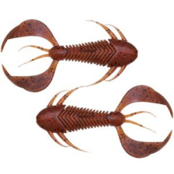 Силиконовая приманка Megabass Rock Hog 3" цв. ebimiso red flake