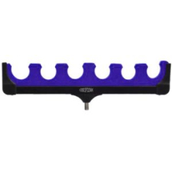 Гребенка для удилищ GRFish, длина: 30см, широкая на 6 позиций, алюминивое крепление