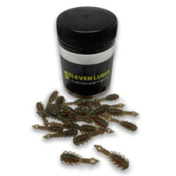 Силиконовые приманки 11Lures Atata цвет Motor Oil