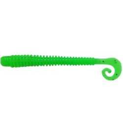 Силиконовая приманка Pike Hunter Perchik 3.2" цв. #012 Clear Green (UV) (8 шт)