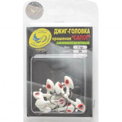 Джиг крашеный Сапог 10 гр, цвет 08-люминисцентный, кр-к VD-071 GCS-071S-10-08 10 шт