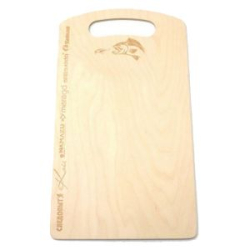 Доска разделочная деревянная 210х6х370 мм