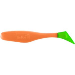 Силиконовая приманка Helios Vigor 3,75"/9.5 см Orange & Green 7шт. (HS-6-025)