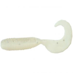 Силиконовая приманка Helios Тiny Credo 1,55"/4 см White & Sparkles 12шт. (HS-8-002)