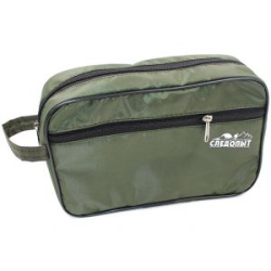 Косметичка Следопыт "Сумка" р.16х25х8 см, цв. олива Oxford, с карманом