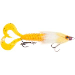 Приманка RSK Fishing MAUS XS (диаметр головы 10 mm) 13см 17гр -Желто-белая голова, хвост желтый