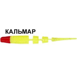 Силиконовая приманка Crazy Fish Polaris 4" 38-100-6RH-6 кальмар цв. 6RH