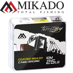 Mikado Territory Coated Braid Camo Brown 10м