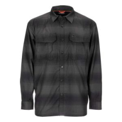 Рубашка Simms Coldweather LS Shirt, Slate Buffalo Blur Plaid, L