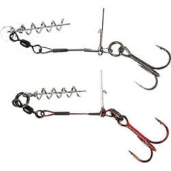 Оснастка Savage Gear Carbon49 Corkscrew Stinger 3/0 61768