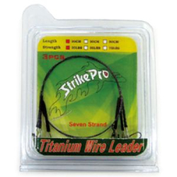 Поводок титановый одножильный верт. бочка №6 застёжка Duo-Lock №1 3шт 