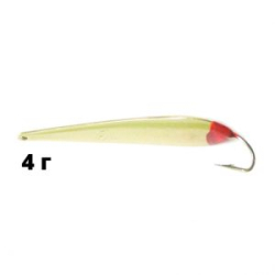 Блесна Куниловъ "Капля" 39мм 4гр. Бронза впаянный крюк