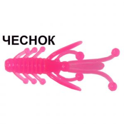 Мягкая приманка Boroda Baits Nymph цв. Ярко-розовый, аттр. Чеснок, 12 шт./уп.