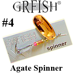 GRFish Agate Spinner #4 9g
