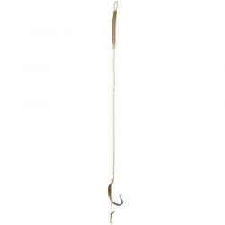 Поводок карповый Mikado Universal Rig - 23см, кр.№8, 15 lbs (2шт.) (AMC-PUR2C-8)