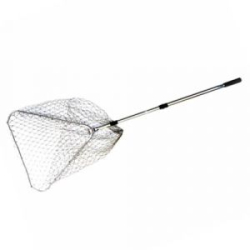 Подсачек складной телескопический Namazu L-150 см, треугольный обод 50 см, леска