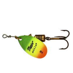 Блесна вращающаяся Mepps Aglia OR/Tiger №2