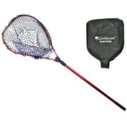 Подсачек Mottomo 2-х секционный 210см 60*42*30см красный (с чехлом) (MFLN2-210R-B)