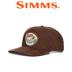 Simms Double Haul Corduroy Cap, Jasper