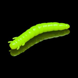 Силиконовая приманка Soorex Pro King Worm 55mm цв. #104 Chartreuse Cheese 7pcs
