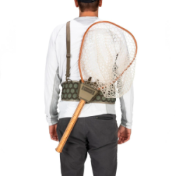 Держатель подсачека Simms Flyweight Net Holster, Cinder