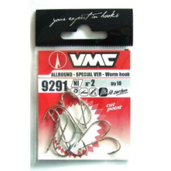 Крючки VMC 9291 BZ (10шт) №  6/0