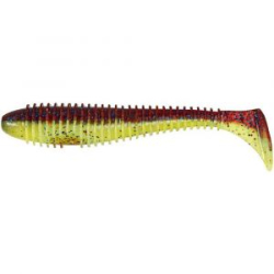 Силиконовая приманка Keitech Swing Impact Fat 6.8" цв. #EA15 Grape Chart Red FLK