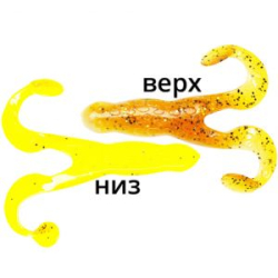 Силиконовая приманка Relax Turbo Frog 4" (10.0 см) (5 шт.) - TF4-L017