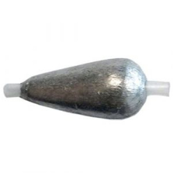 Грузило свинцовое Salmo Оливка с кембриком 30г