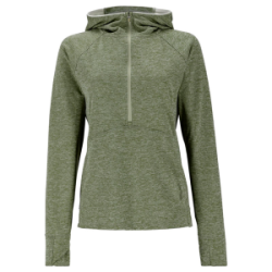 Термофутболка Simms Women's Bugstopper Hoody, Aspen Heather, S