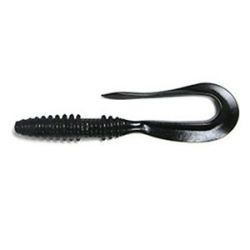 Приманка силиконовая Keitech Mad Wag Mini 2.5" #001 Black