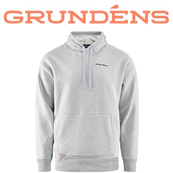Grundens DeadStick Hoodie, Athletic Heather