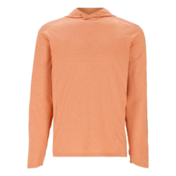 Термофутболка Simms SolarFlex Hoody, Orange Maple Heather, XXL
