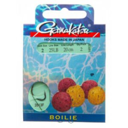 Крючок Gamakatsu 3513F Carp Booklet Boilie 20cm №2 d0.25LBS