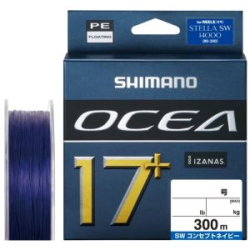 Шнур PE Shimano LD-A71Y Ocea 17+ SW Navy 300m #8 139LB