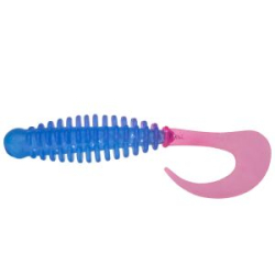 Силиконовая приманка Boroda Baits Phantom 135 mm НЕОН Голубой/Ярко-розовый (NEON Blue/Acid Pink)