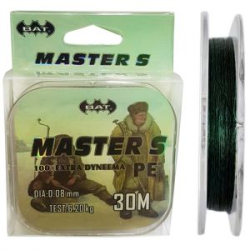 Леска плетеная BAT Master S PE 30 м 0,10 мм