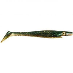 Силиконовая Strike Pro Pig Shad, 230 мм, 90 гр цвет: Green Perch (SP-172A#112, код: 9930624)