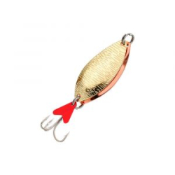 Блесна колеблющаяся Mikado Roach Double №4/30гр./7см - золото-медь