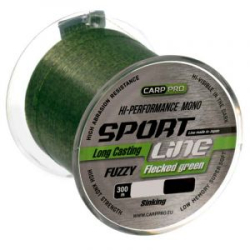 Леска Carp Pro Sport Line Flecked Green 300м 0,286мм