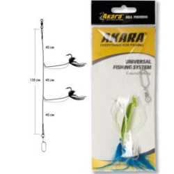 Снасточка морская Akara/Kujira SP16 KHS413 №4/0 Lem