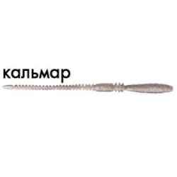 Силиконовая приманка Crazy Fish Cruel Leech 5.1'' 6 шт. 42-130-49-6 кальмар цв. snow-white (снежно-белый)