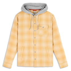 Рубашка Simms Santee Flannel Hoody, Ely Plaid: Baltic Amber, XXL