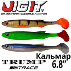 Jig It Trump Trace 6.8" Squid