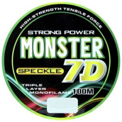 Леска Mifine Monster Speckle 7d 100m GM50