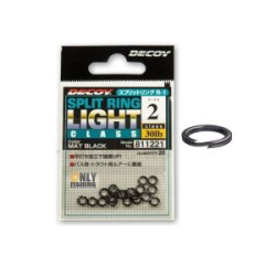 Кольцо заводное Decoy Split Rinng (Black) #3