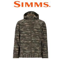 Simms Rogue Fleece Hoody, Shroud Loden