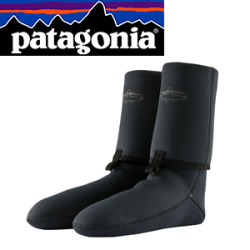 Patagonia Yulex Wading Socks with Gravel Guard BLK