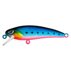 Воблер Strike Pro Chip Minnow 45S, 45 мм, 2,5 гр. цвет A234-SBO-LU Blue Back Silver OB Fluo (9931860)
