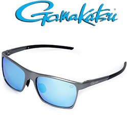 Gamakatsu G-Glasses Alu Grey Ice Blue Mirror